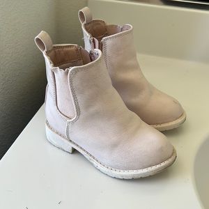 Toddler Chelsea light pink boots